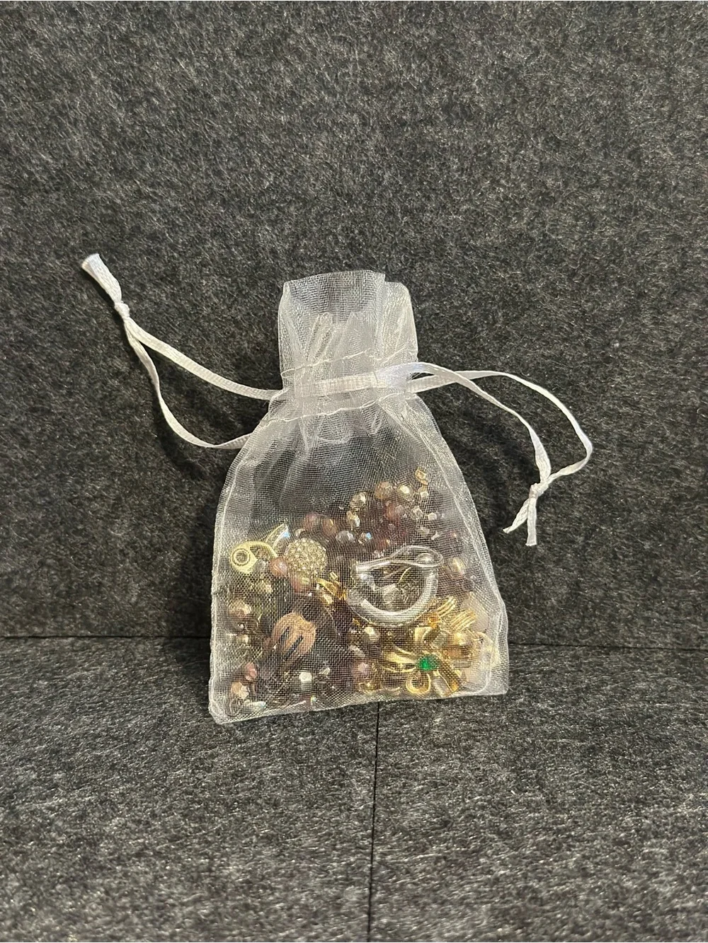 Mystery Earring Jewelry Bag